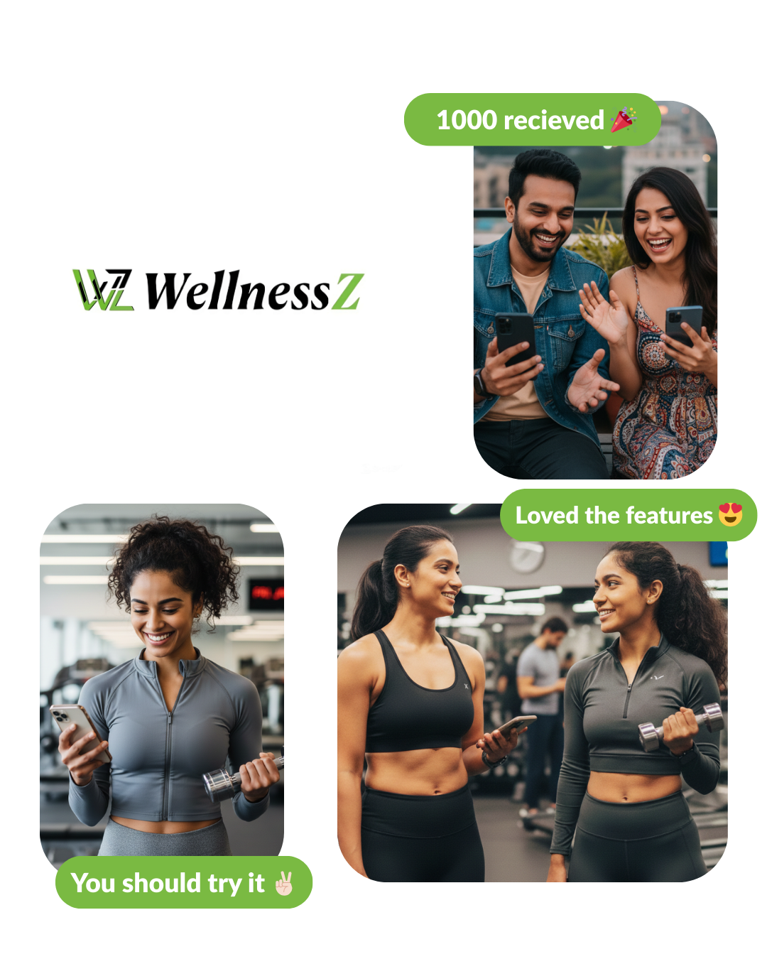 WellnessZ referral collage
